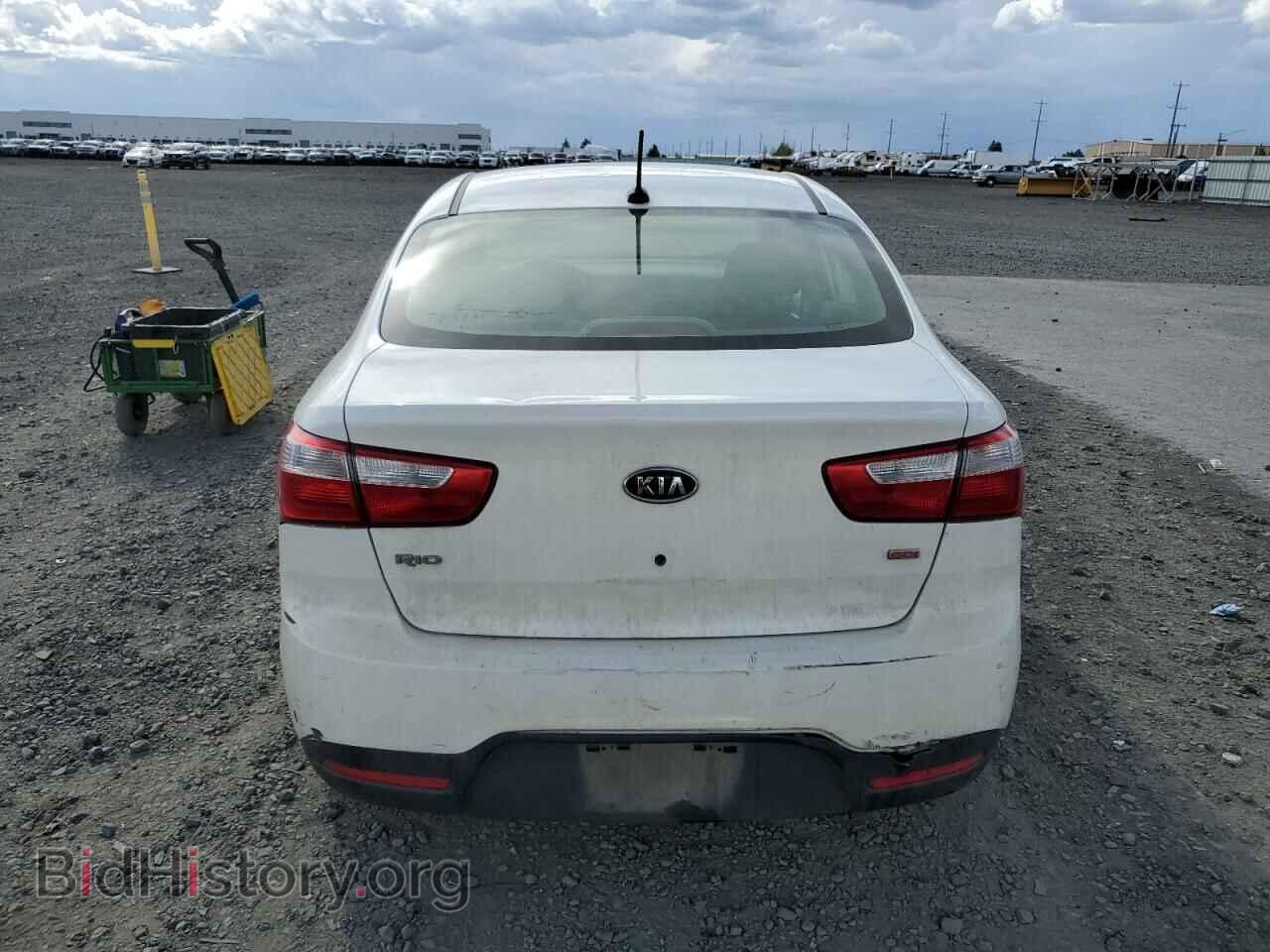 2012 KIA RIO - VIN: KNADM4A31C6085497 - Фото 6