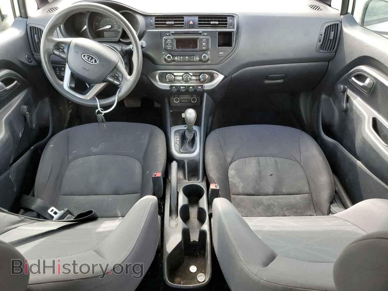 2012 KIA RIO - VIN: KNADM4A31C6085497 - Фото 8
