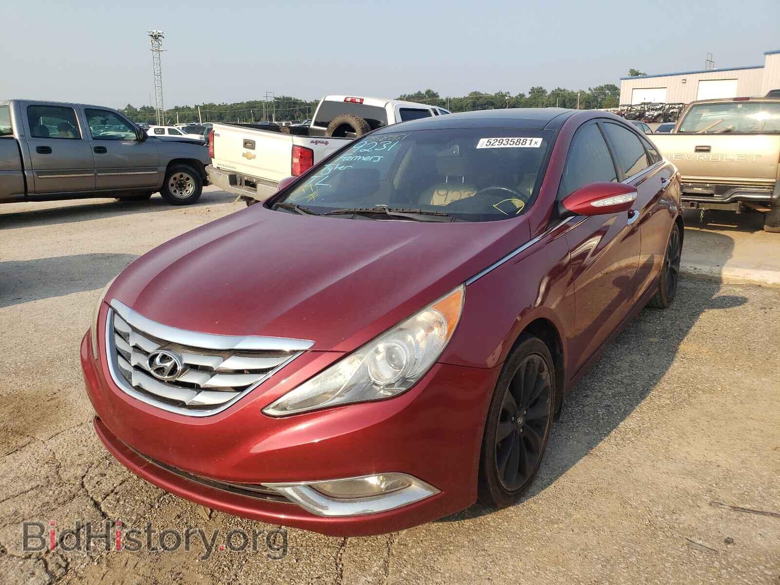 2012 HYUNDAI SONATA - VIN: 5NPEC4AB5CH358951 - Фото 2