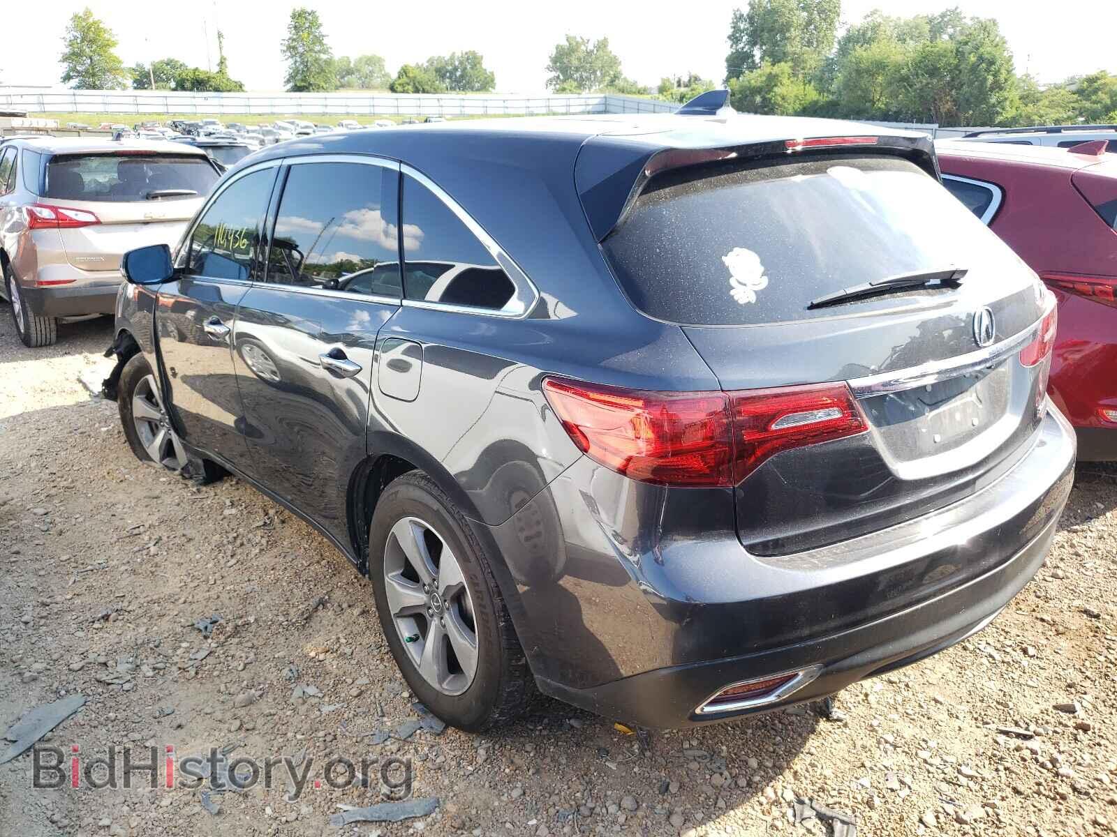 2014 ACURA MDX - VIN: 5FRYD4H29EB010280 - Фото 3