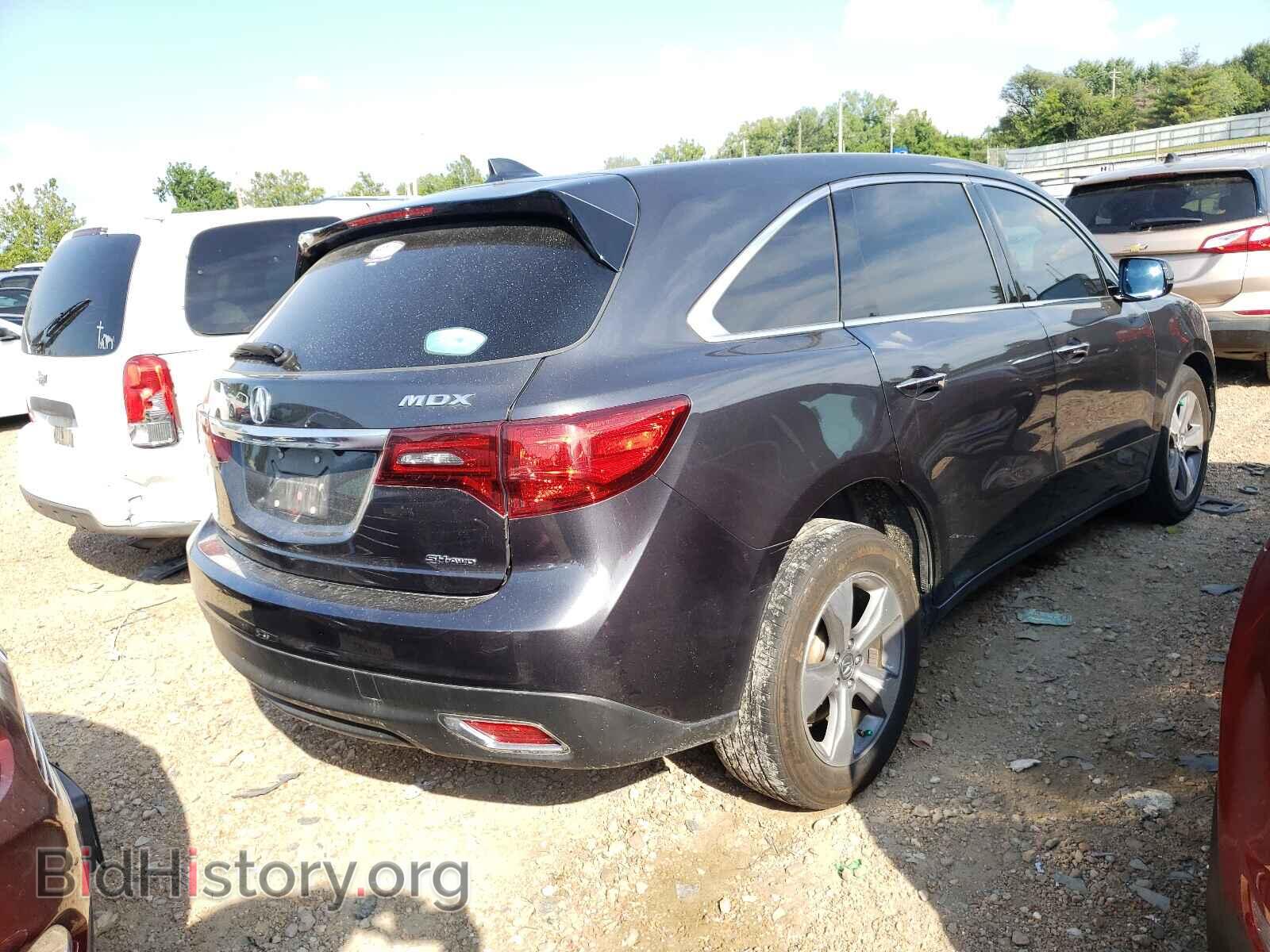 2014 ACURA MDX - VIN: 5FRYD4H29EB010280 - Фото 4