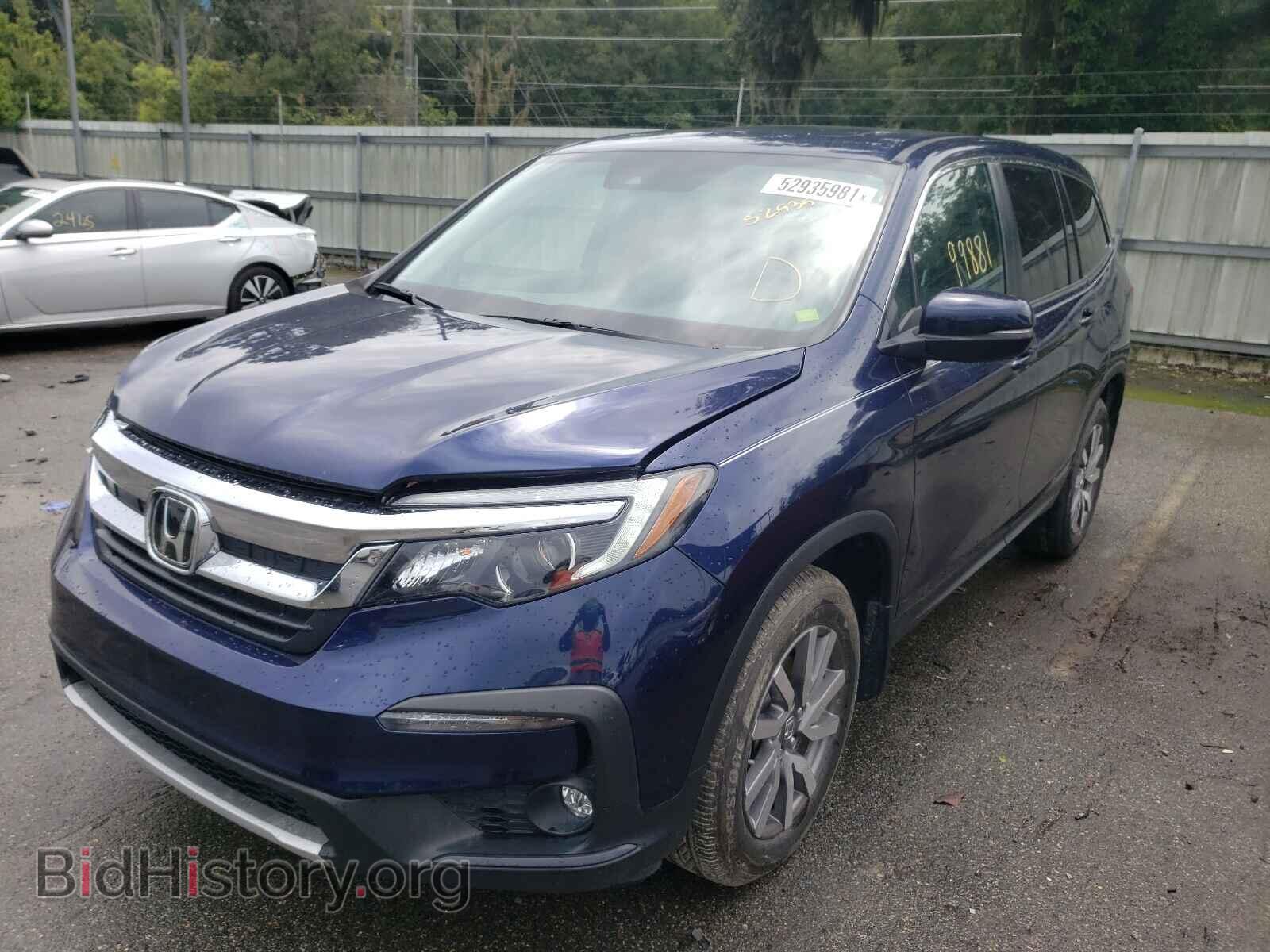 2021 HONDA PILOT - VIN: 5FNYF5H50MB006371 - Фото 2