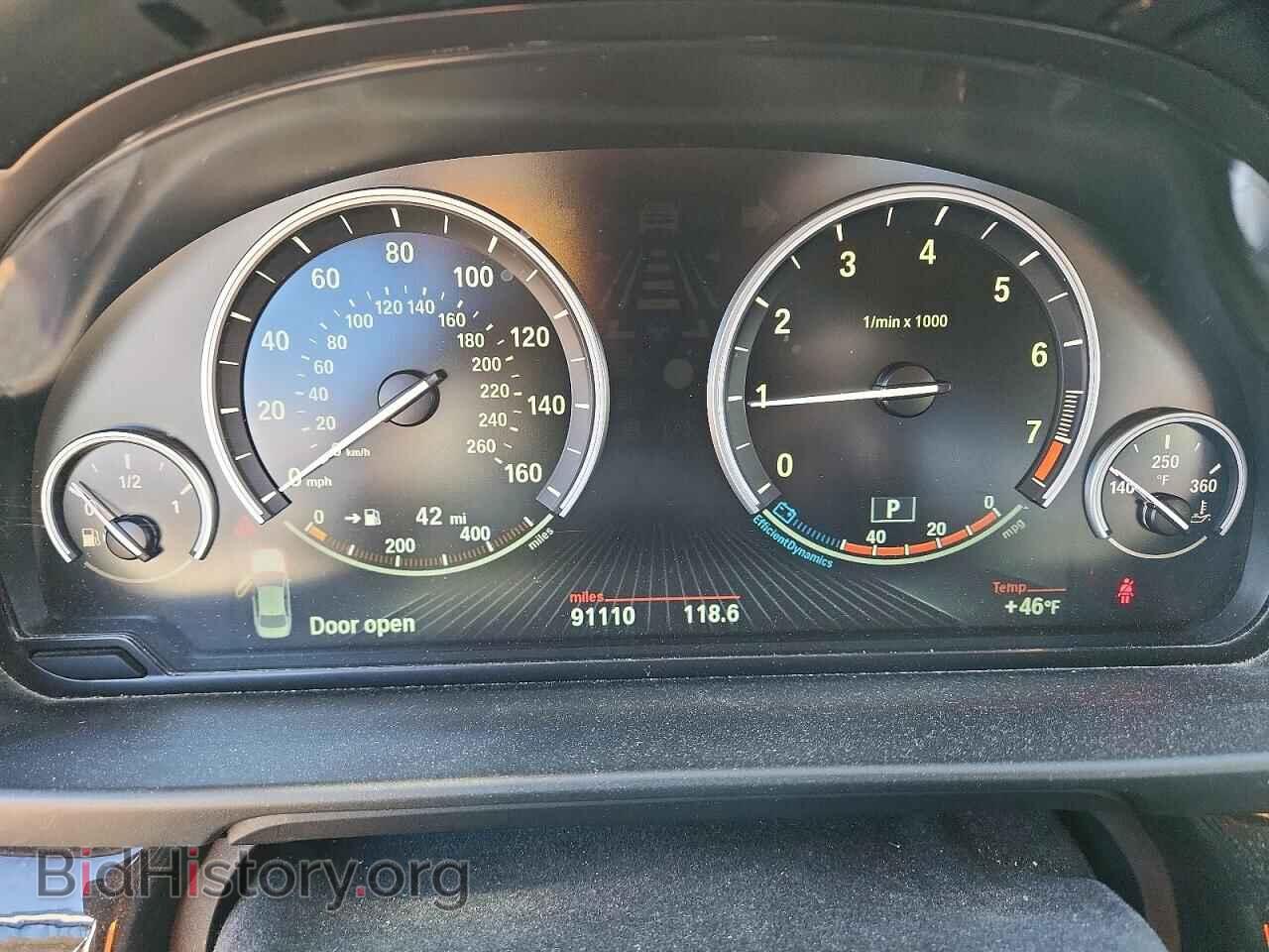 2014 BMW 5 SERIES - VIN: WBA5B3C54ED537203 - Фото 9