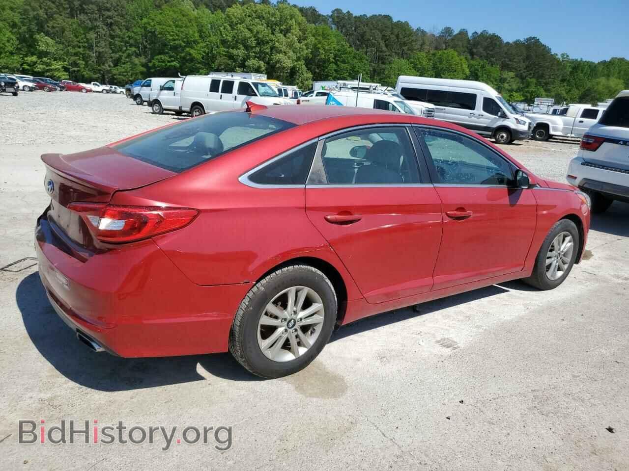 2017 HYUNDAI SONATA - VIN: 5NPE24AF5HH458917 - Фото 3
