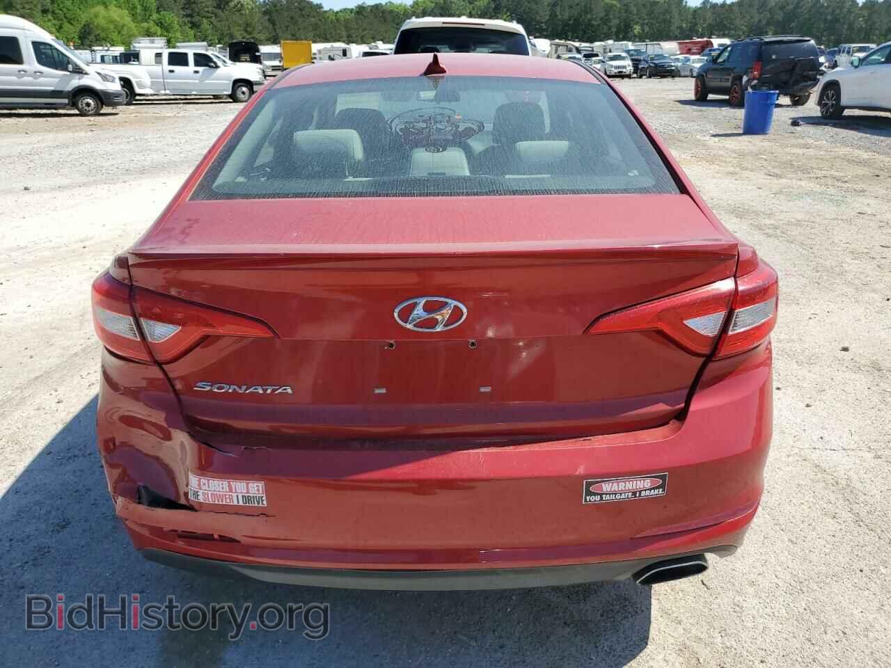 2017 HYUNDAI SONATA - VIN: 5NPE24AF5HH458917 - Фото 6