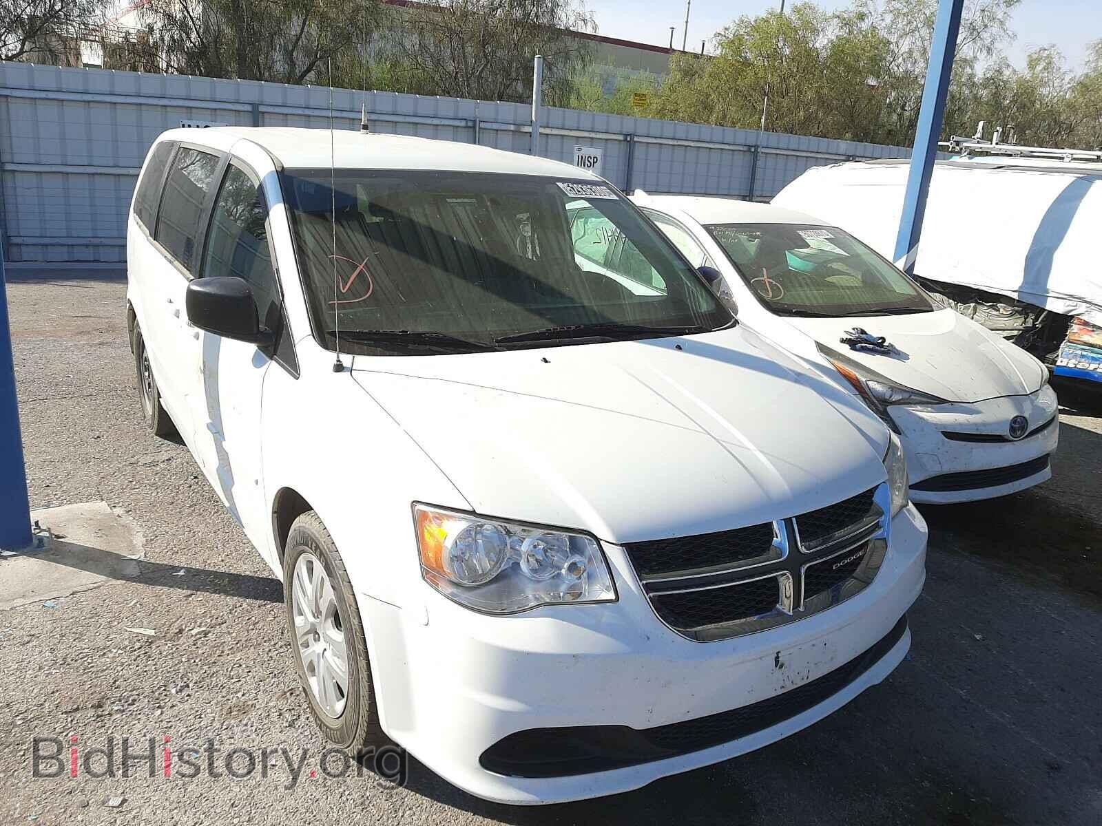 Фотография 2C4RDGBG6GR367936 - DODGE CARAVAN 2016