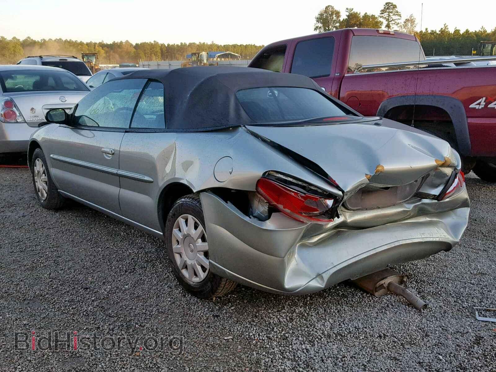 2004 CHRYSLER SEBRING - VIN: 1C3EL45R84N352123 - Фото 3