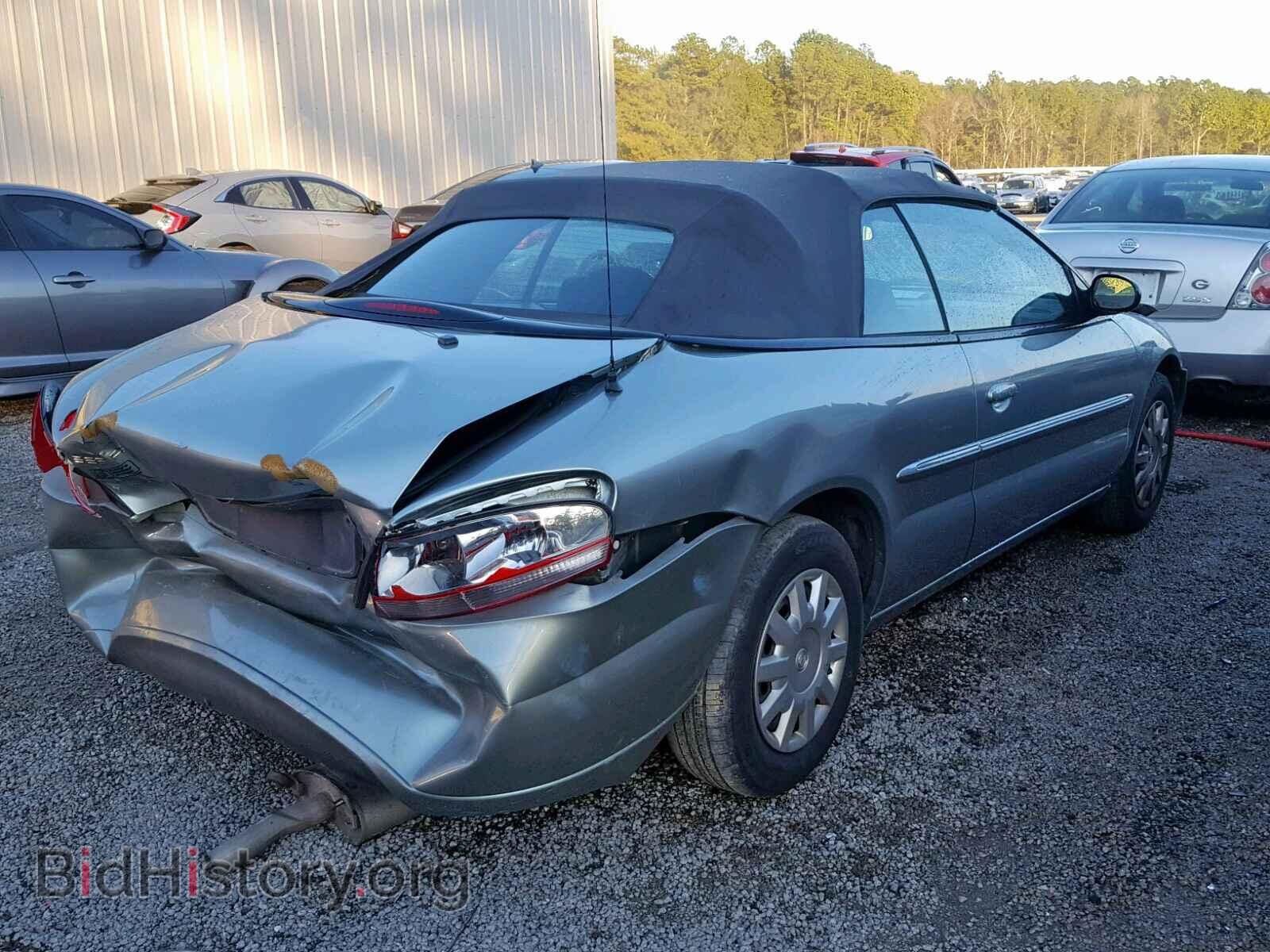 2004 CHRYSLER SEBRING - VIN: 1C3EL45R84N352123 - Фото 4