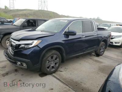 2020 Honda RIDGELINE, синий — VIN 5FPYK3F72LB018032, Copart
