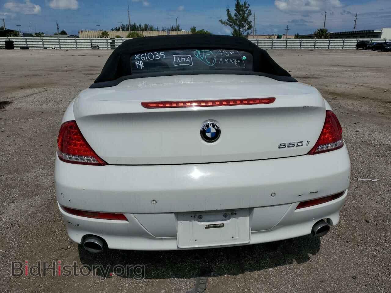 2008 BMW 6 SERIES - VIN: WBAEB53538CX61035 - Фото 6