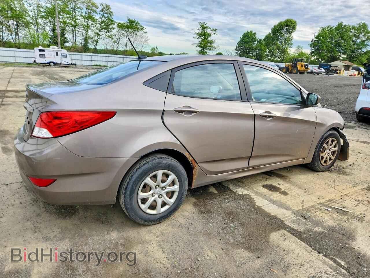 2013 HYUNDAI ACCENT - VIN: KMHCT4AEXDU345391 - Фото 3