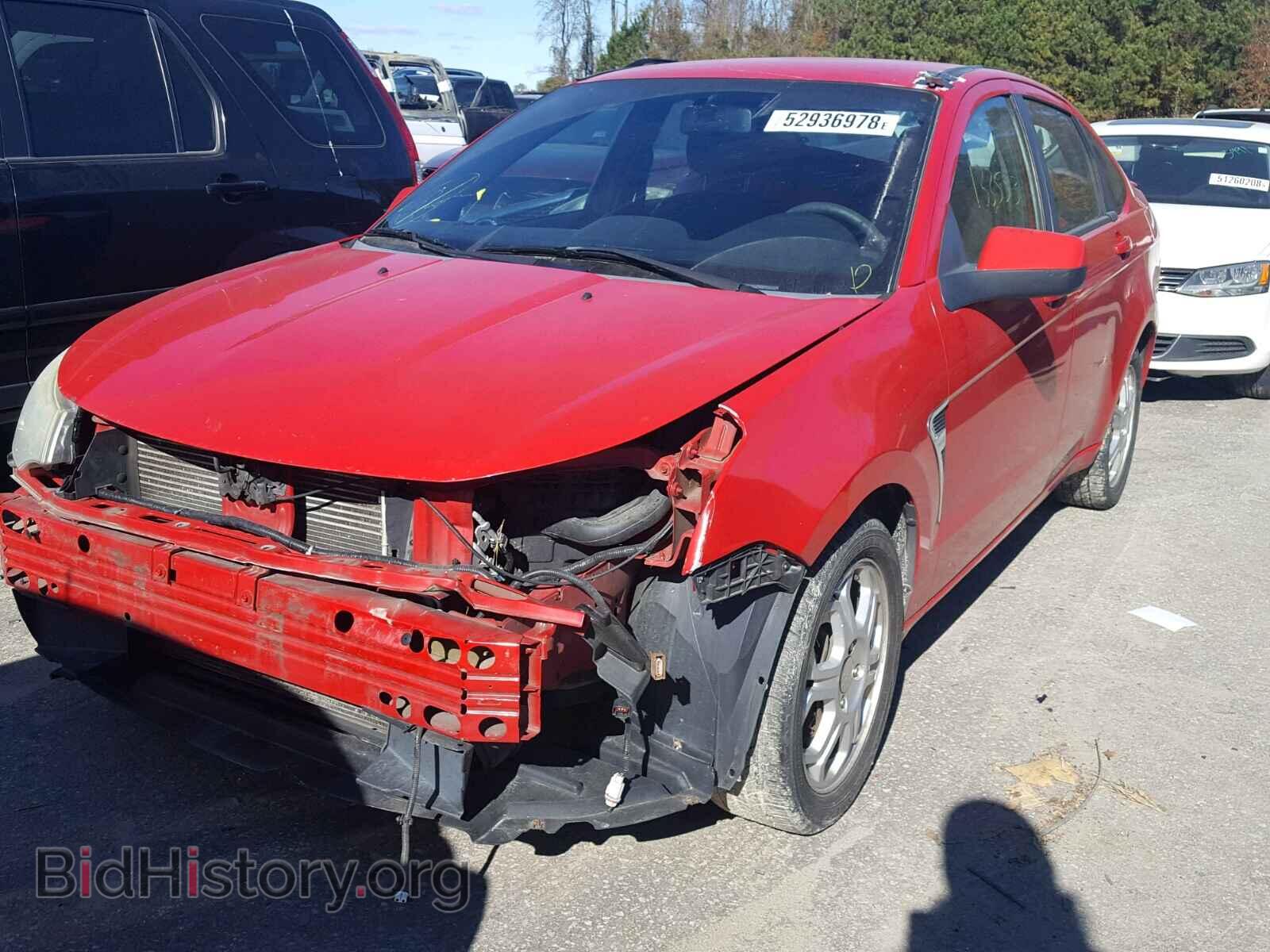 2008 FORD FOCUS SE - VIN: 1FAHP35NX8W185208 - Фото 2