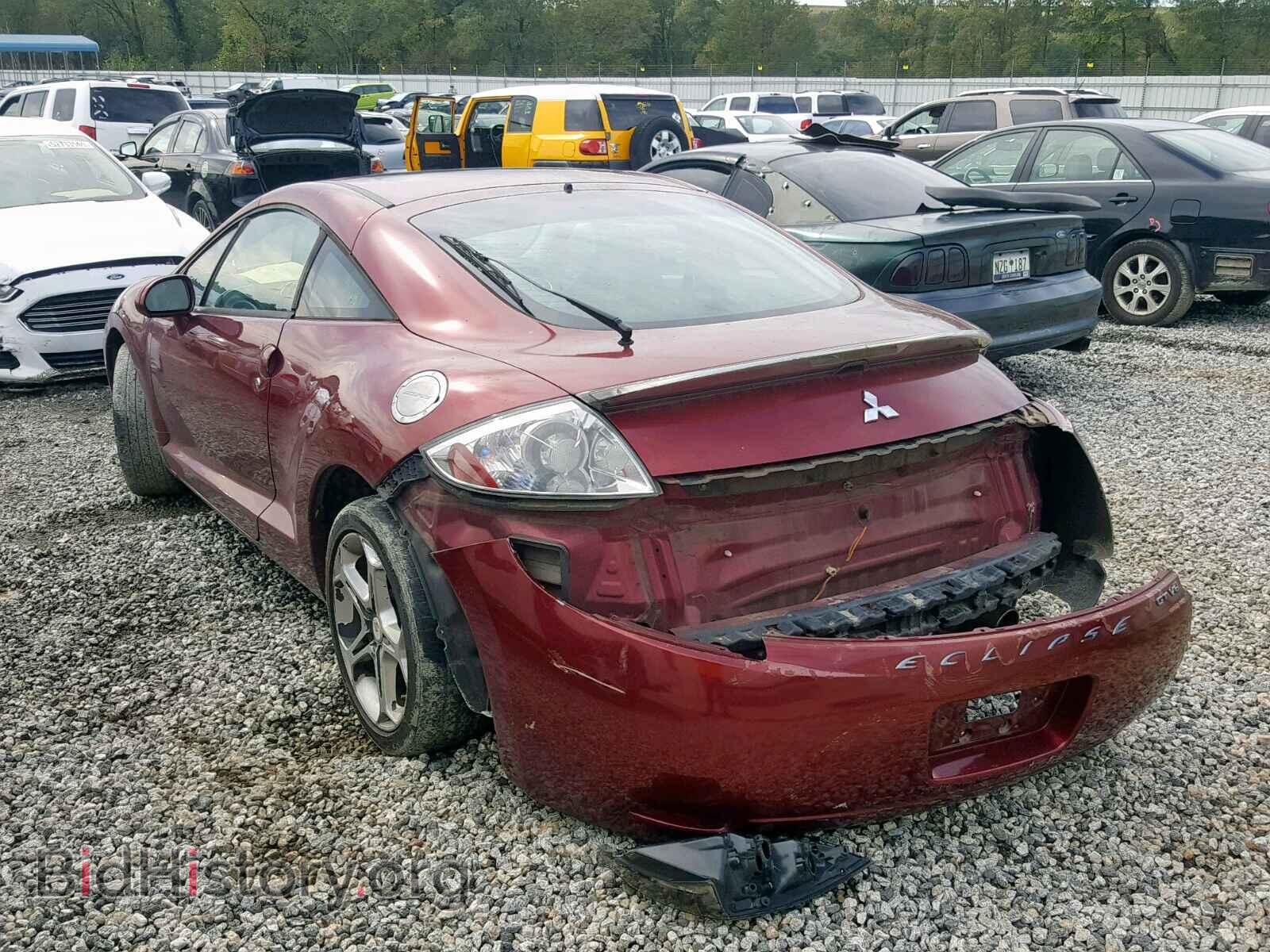 2006 MITSUBISHI ECLIPSE - VIN: 4A3AK34T76E003541 - Фото 3