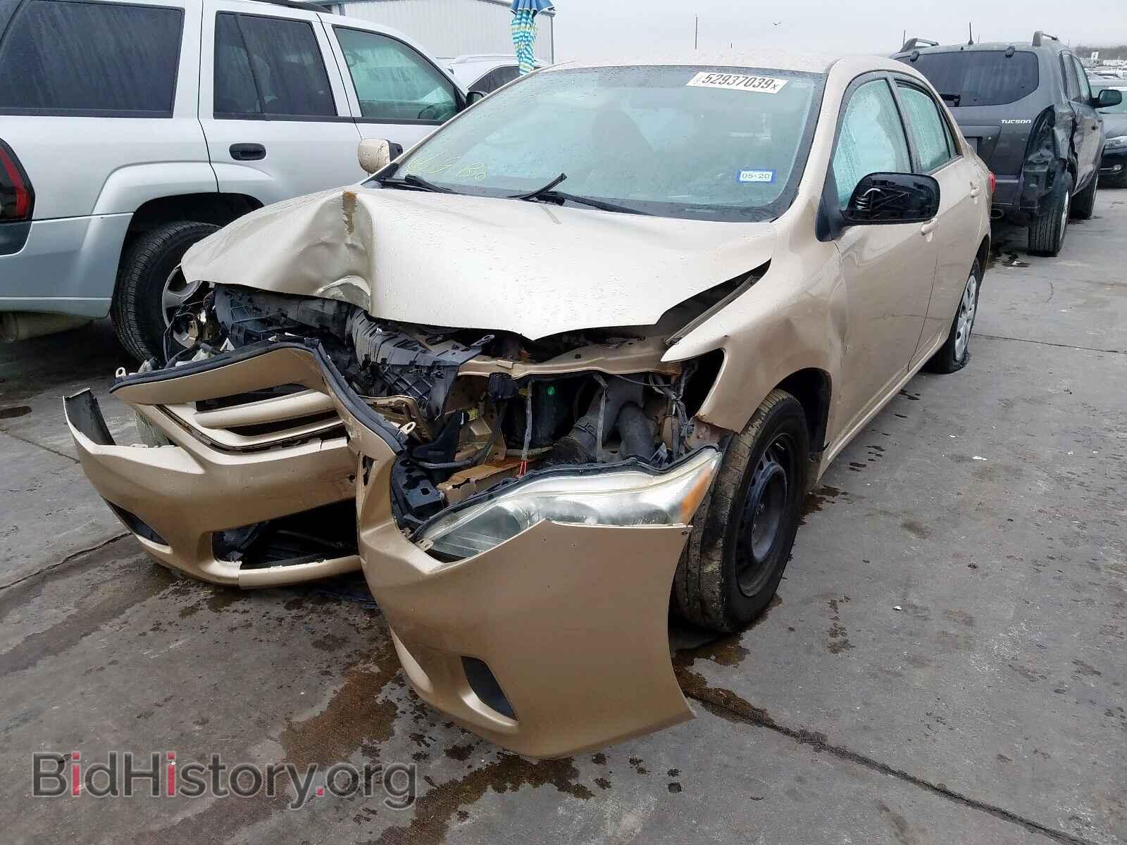 2011 TOYOTA COROLLA BA - VIN: 2T1BU4EE8BC608835 - Фото 2