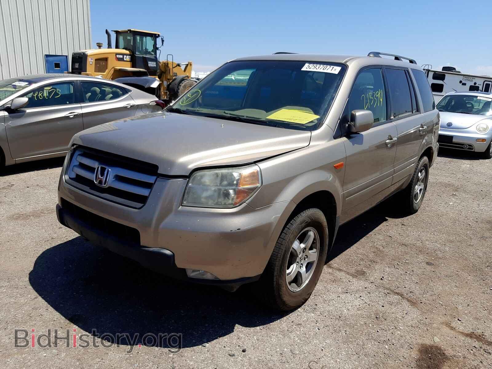 2006 HONDA PILOT - VIN: 2HKYF18456H530815 - Фото 2