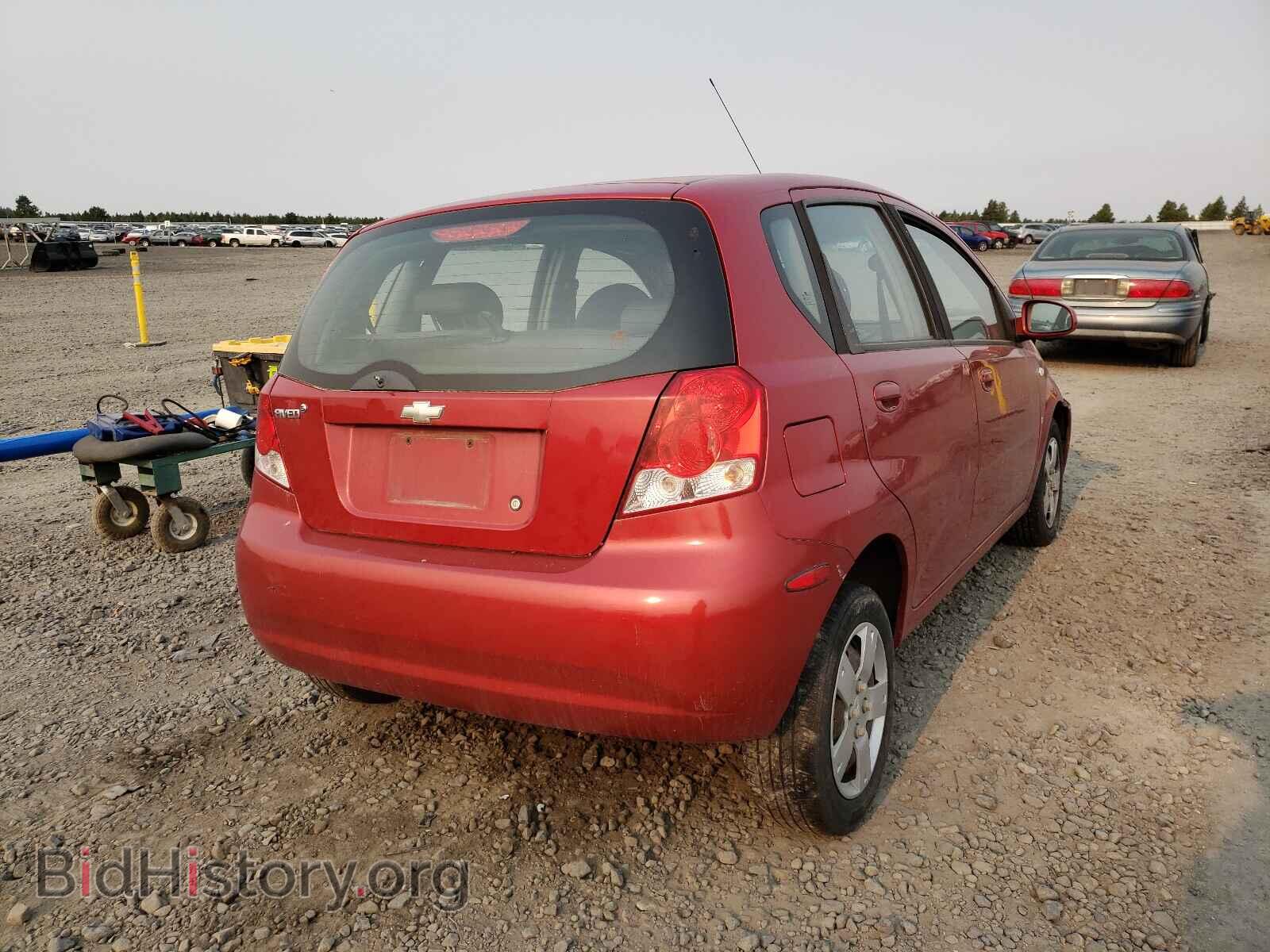 2008 CHEVROLET AVEO - VIN: KL1TD66668B187901 - Фото 4