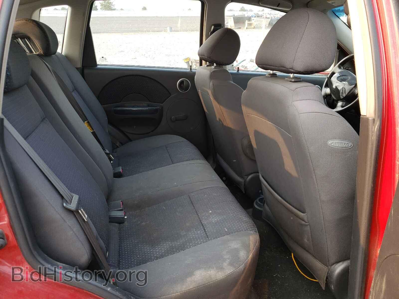 2008 CHEVROLET AVEO - VIN: KL1TD66668B187901 - Фото 6