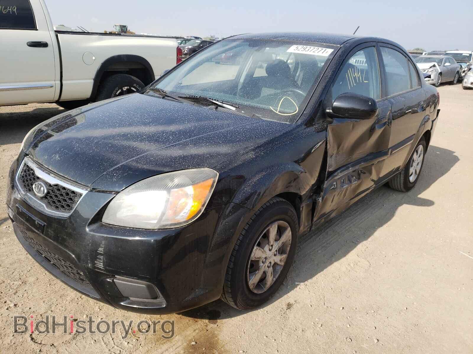 2010 KIA RIO - VIN: KNADH4A32A6637736 - Фото 2