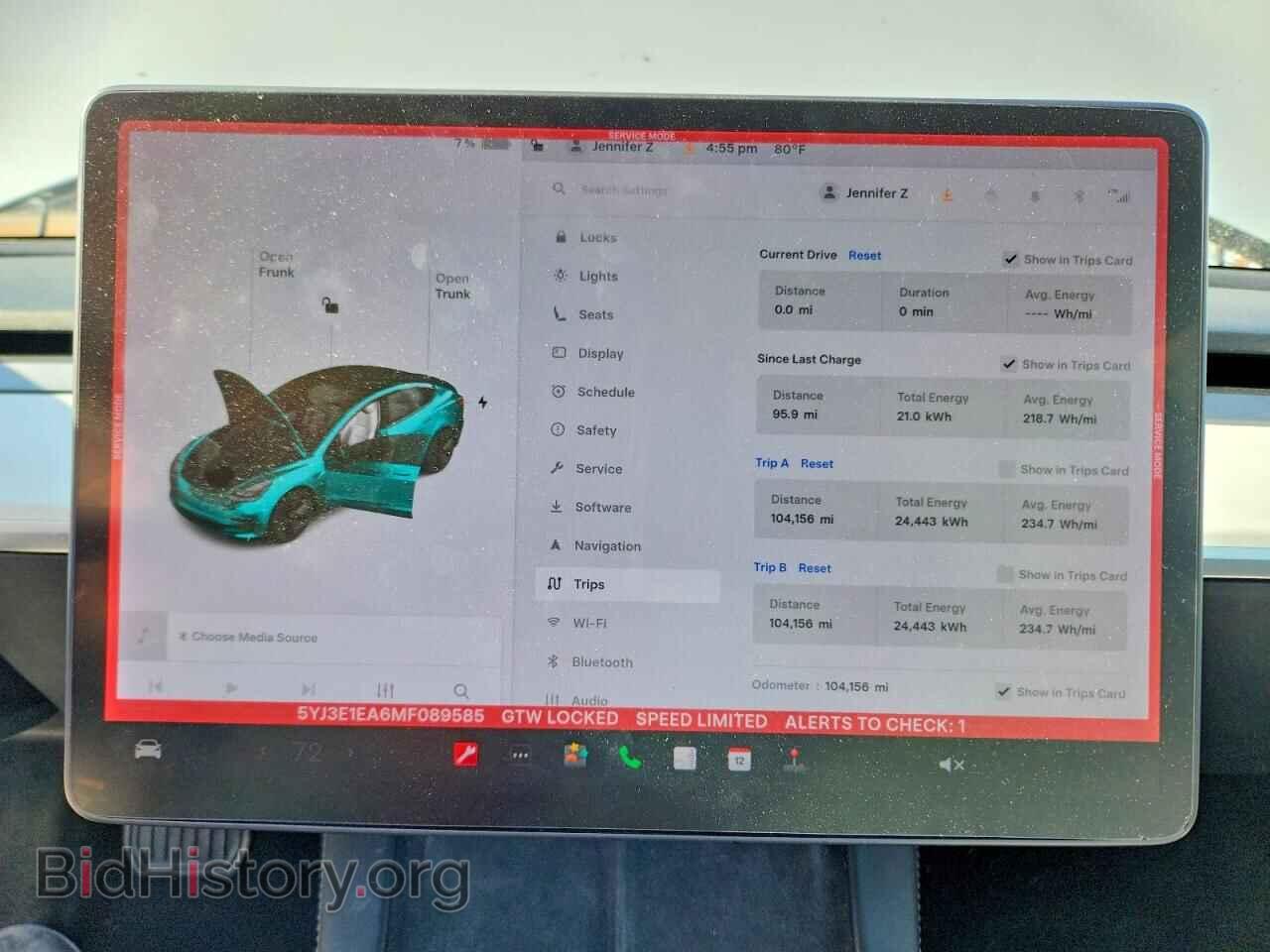 2021 TESLA MODEL 3 - VIN: 5YJ3E1EA6MF089585 - Фото 9
