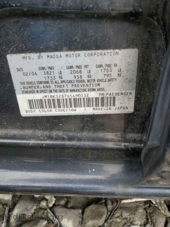 2006 MAZDA 3 - VIN: JM1BK32G761490132 - Photo 14