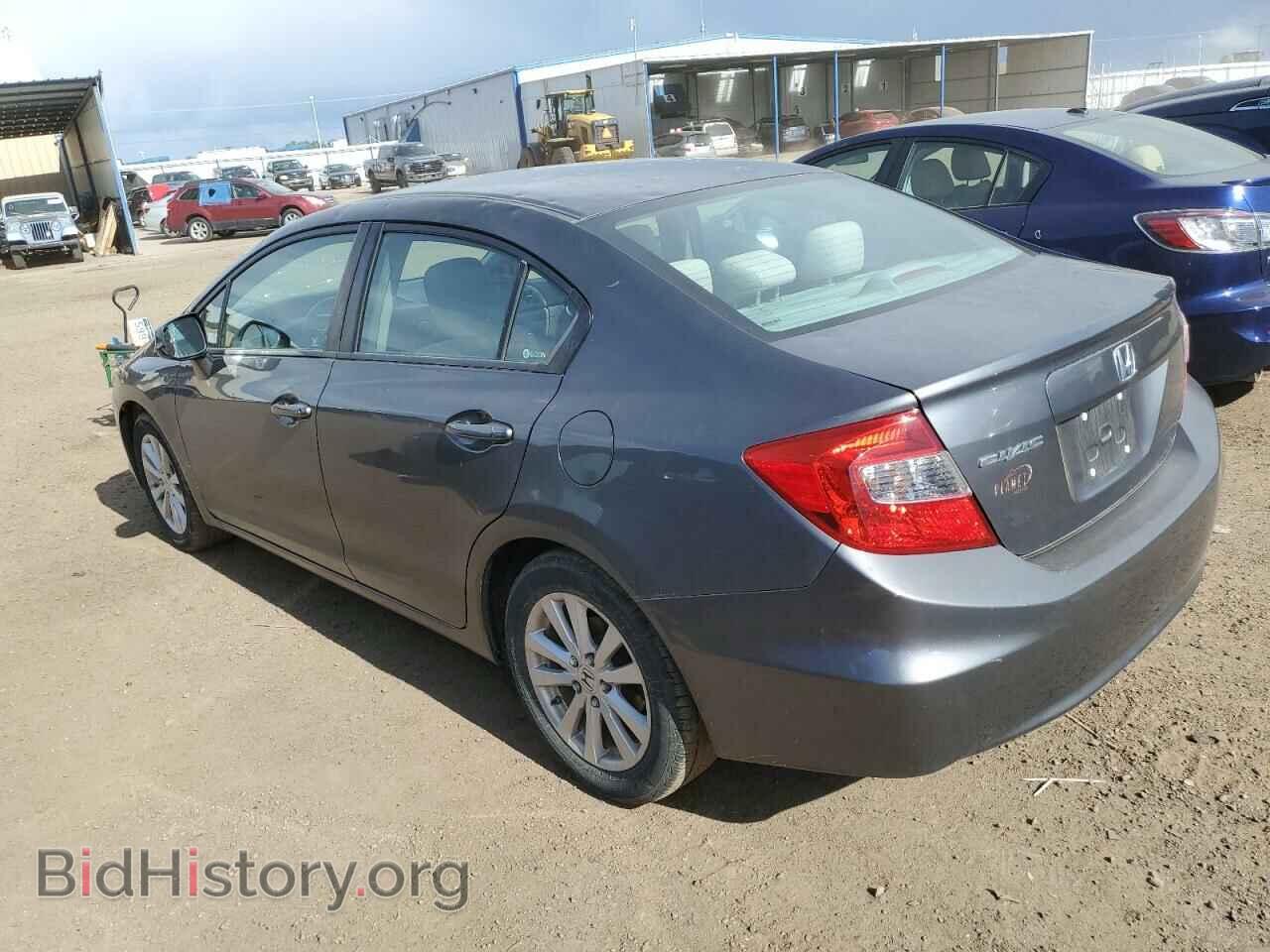 2012 HONDA CIVIC - VIN: 2HGFB2F81CH591468 - Фото 2