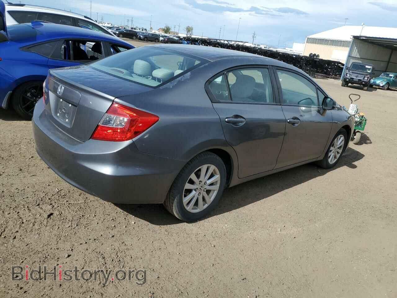 2012 HONDA CIVIC - VIN: 2HGFB2F81CH591468 - Фото 3