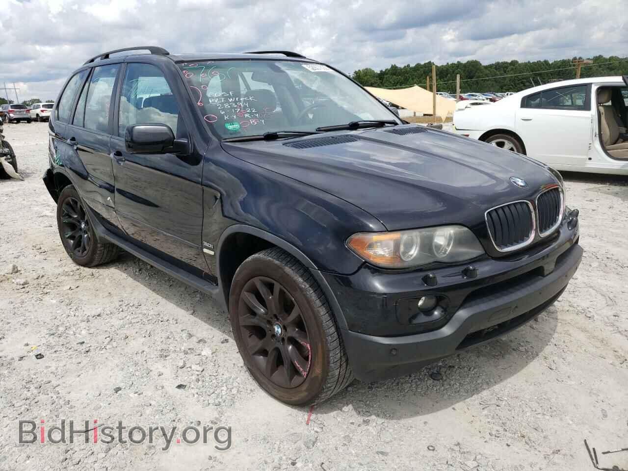 Photo 5UXFA135X6LY43245 - BMW X5 2006