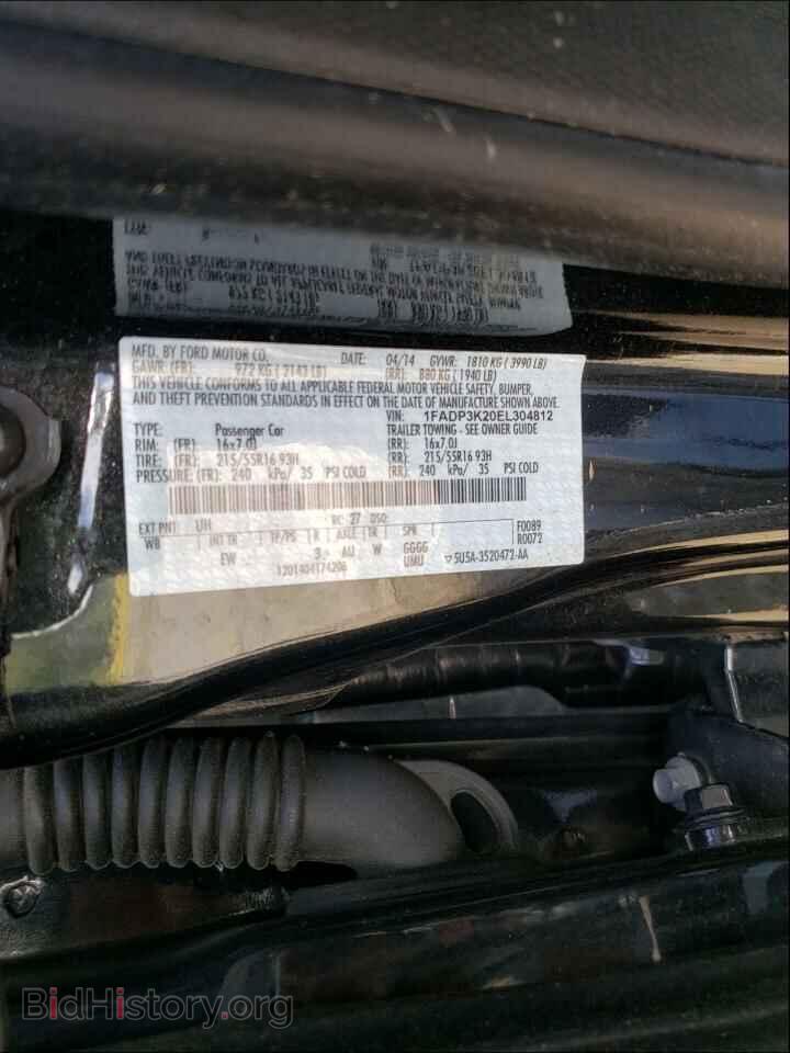 2014 FORD FOCUS - VIN: 1FADP3K20EL304812 - Photo 10
