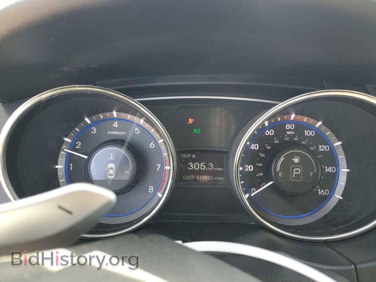 2012 HYUNDAI SONATA - VIN: 5NPEC4AC1CH320870 - Фото 9
