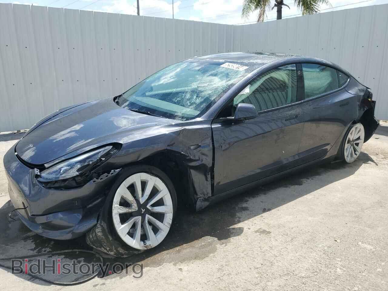 Photo 5YJ3E1EA3NF372463 - TESLA MODEL 3 2022