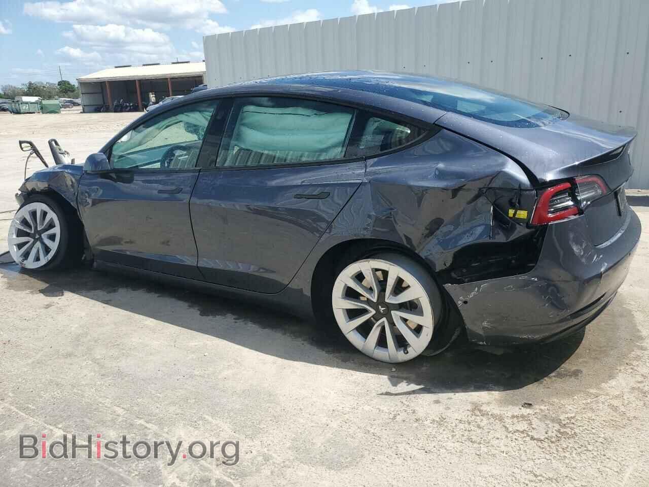 2022 TESLA MODEL 3 - VIN: 5YJ3E1EA3NF372463 - Фото 2