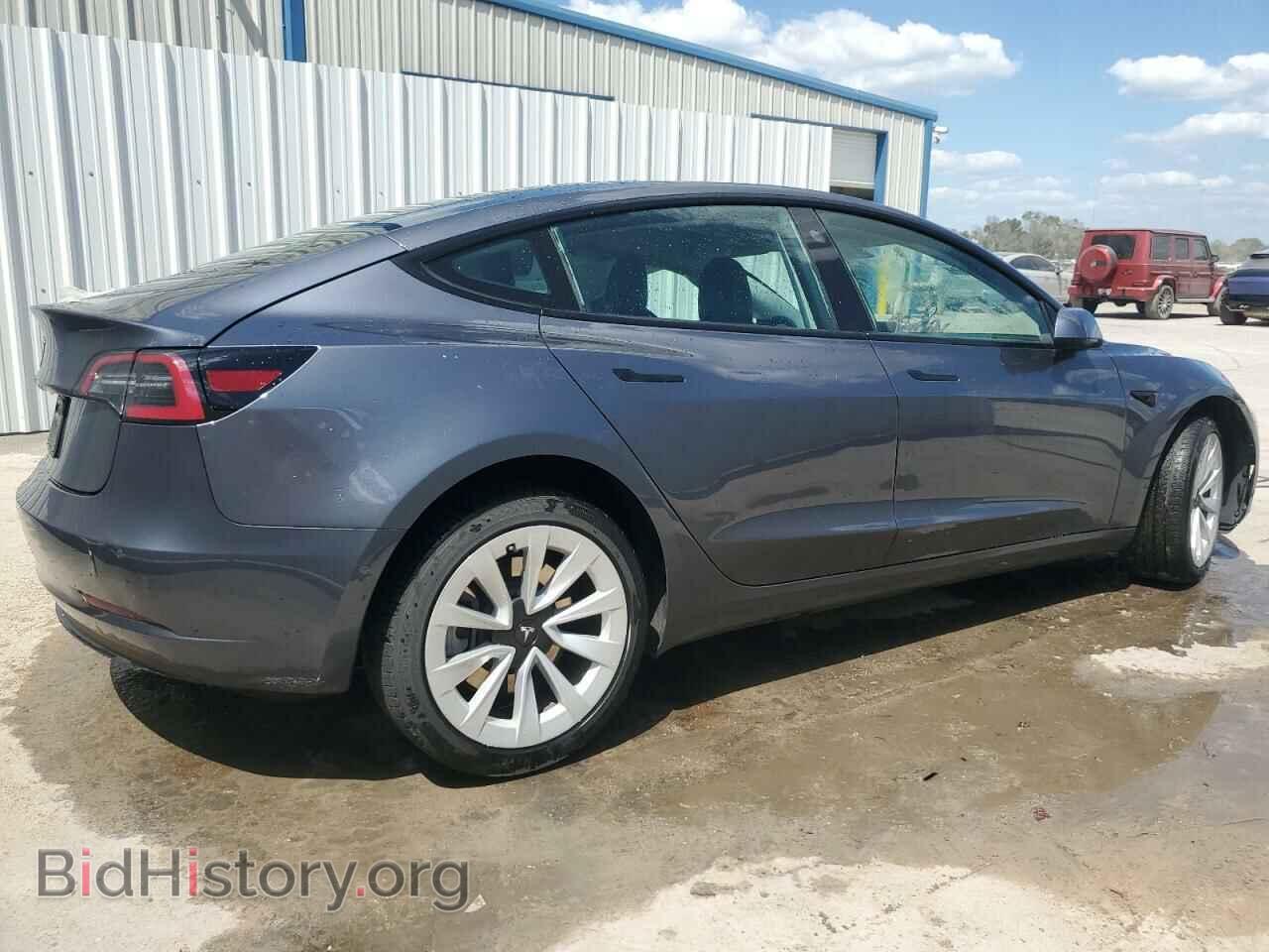 2022 TESLA MODEL 3 - VIN: 5YJ3E1EA3NF372463 - Фото 3
