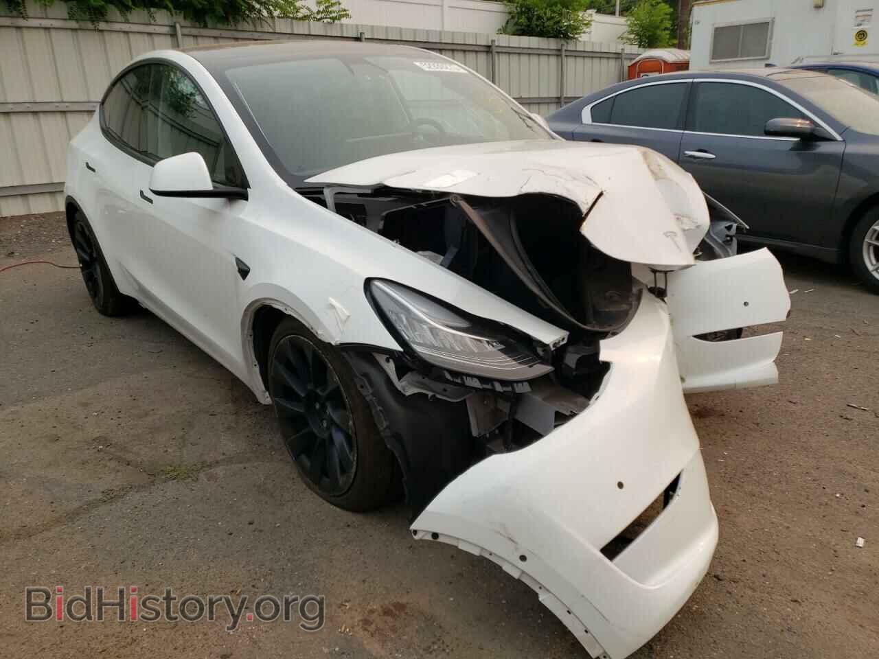 2022 TESLA MODEL Y - VIN: 7SAYGAEE4NF329367 - Photo 4