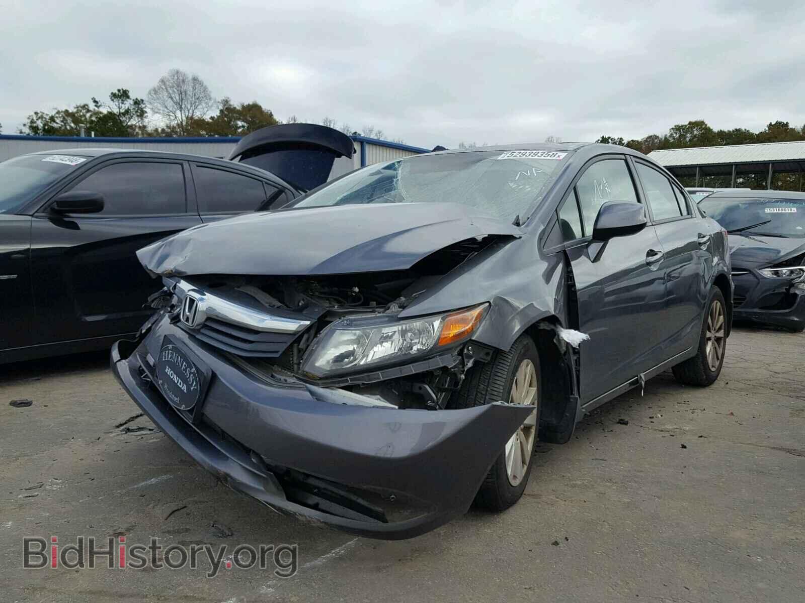 2012 HONDA CIVIC - VIN: 19XFB2F92CE016508 - Фото 2