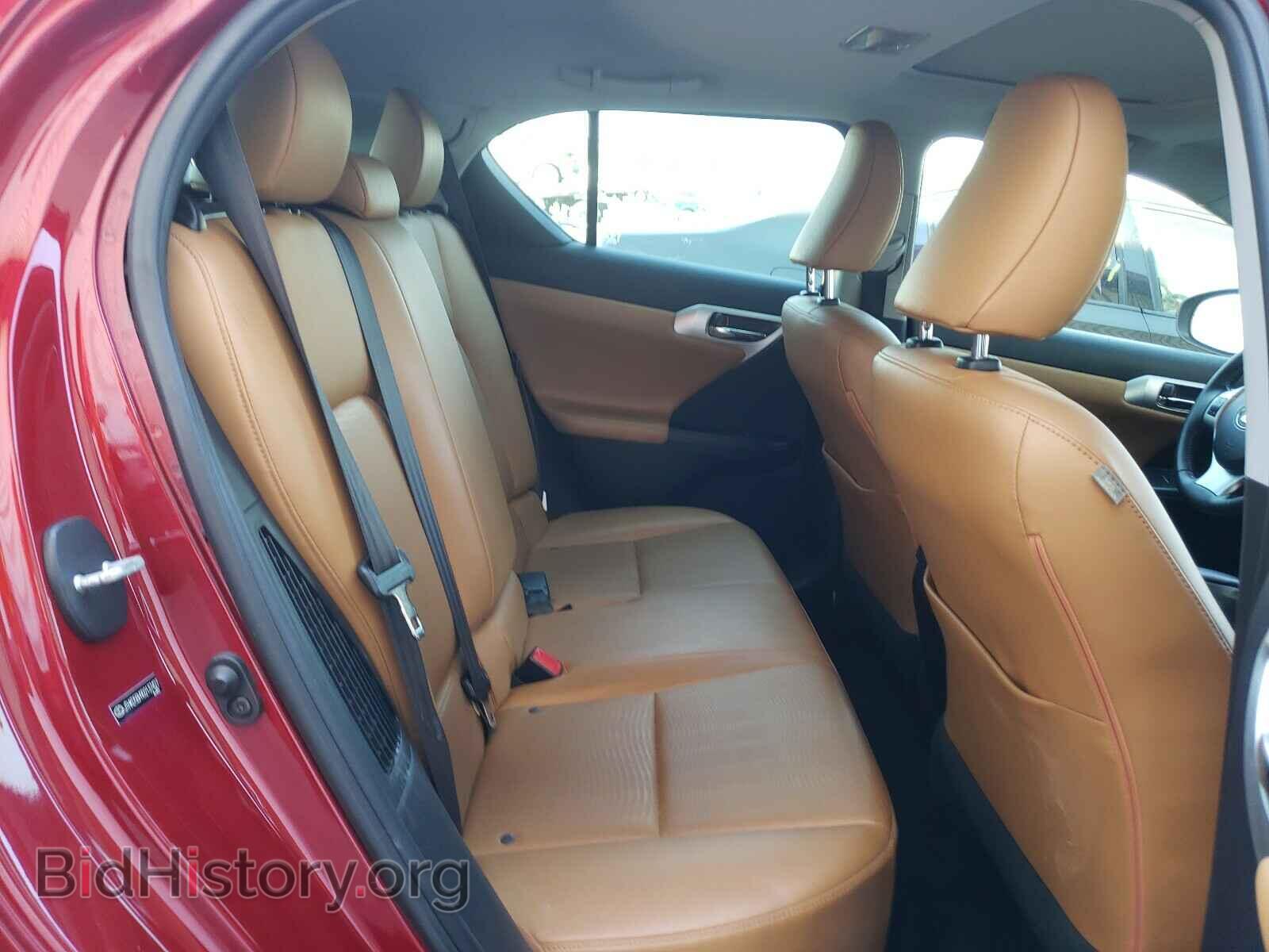 2013 LEXUS CT 200 - VIN: JTHKD5BH9D2137427 - Фото 6