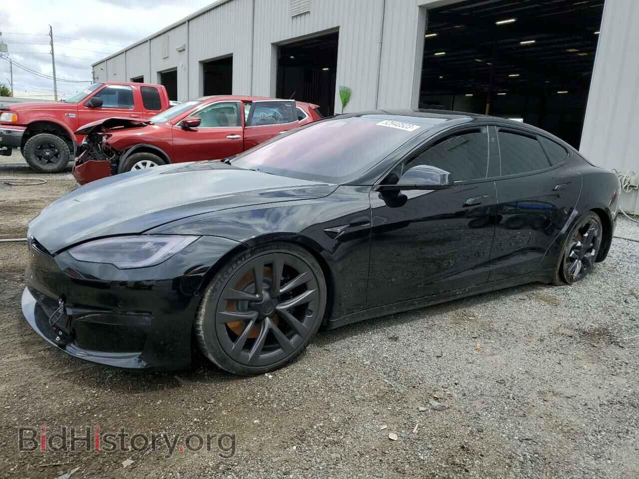 Photo 5YJSA1E65NF468114 - TESLA MODEL S 2022
