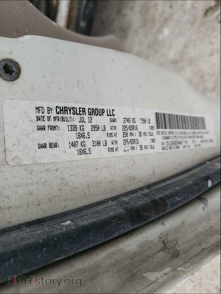 2012 DODGE RAM VAN - VIN: 2C4JDGAG8CR404817 - Фото 10