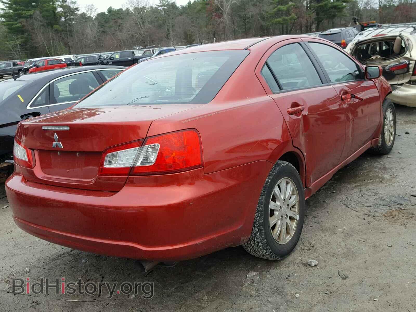 2009 MITSUBISHI GALANT - VIN: 4A3AB36F99E033488 - Фото 4