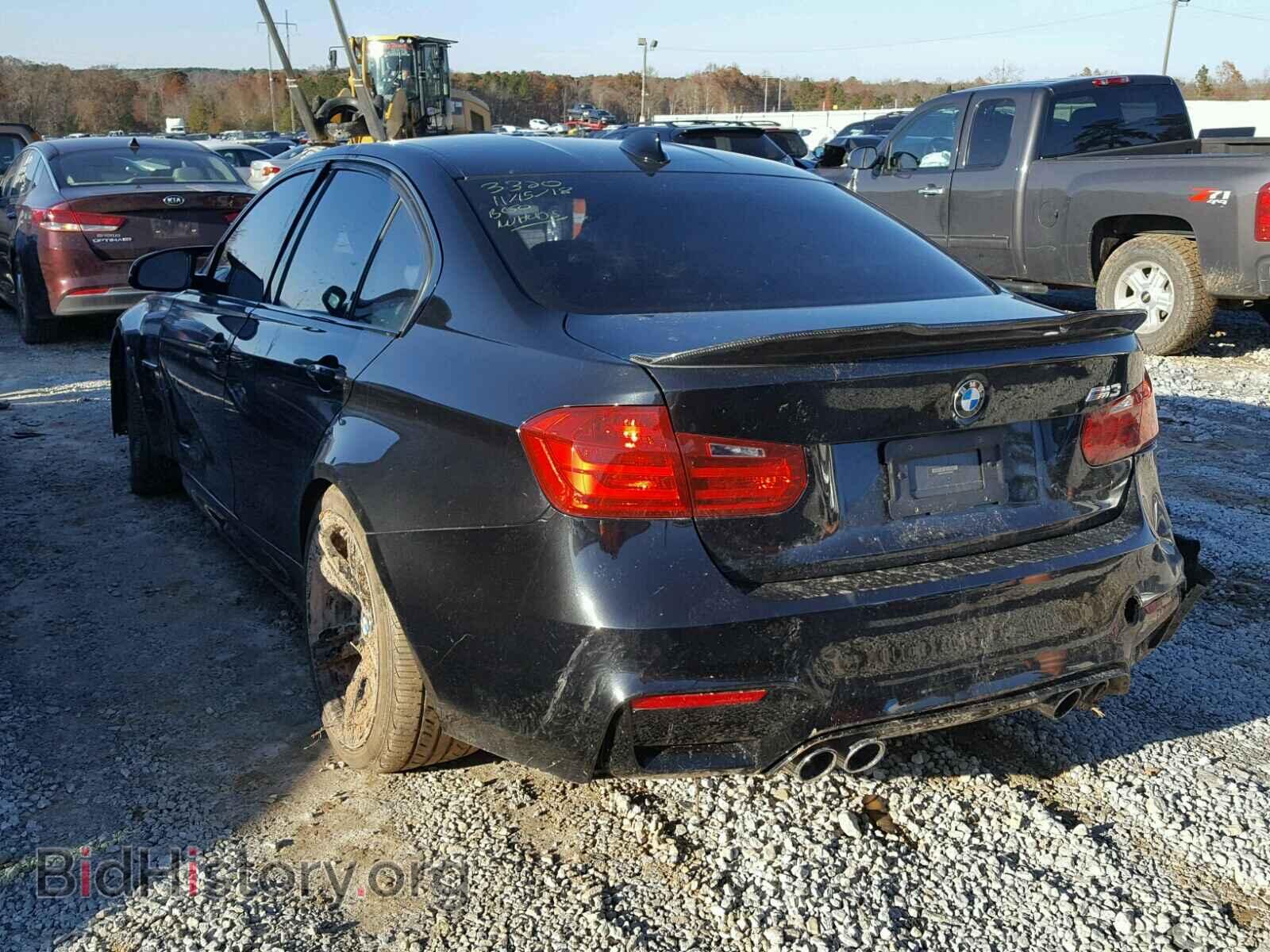 2015 BMW M3 - VIN: WBS3C9C54FP803533 - Фото 3