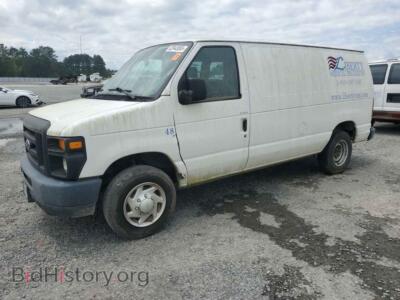 2012 Ford ALL MODELS E150 Van, white — VIN 1FTNE1EW7CDA50370, Copart