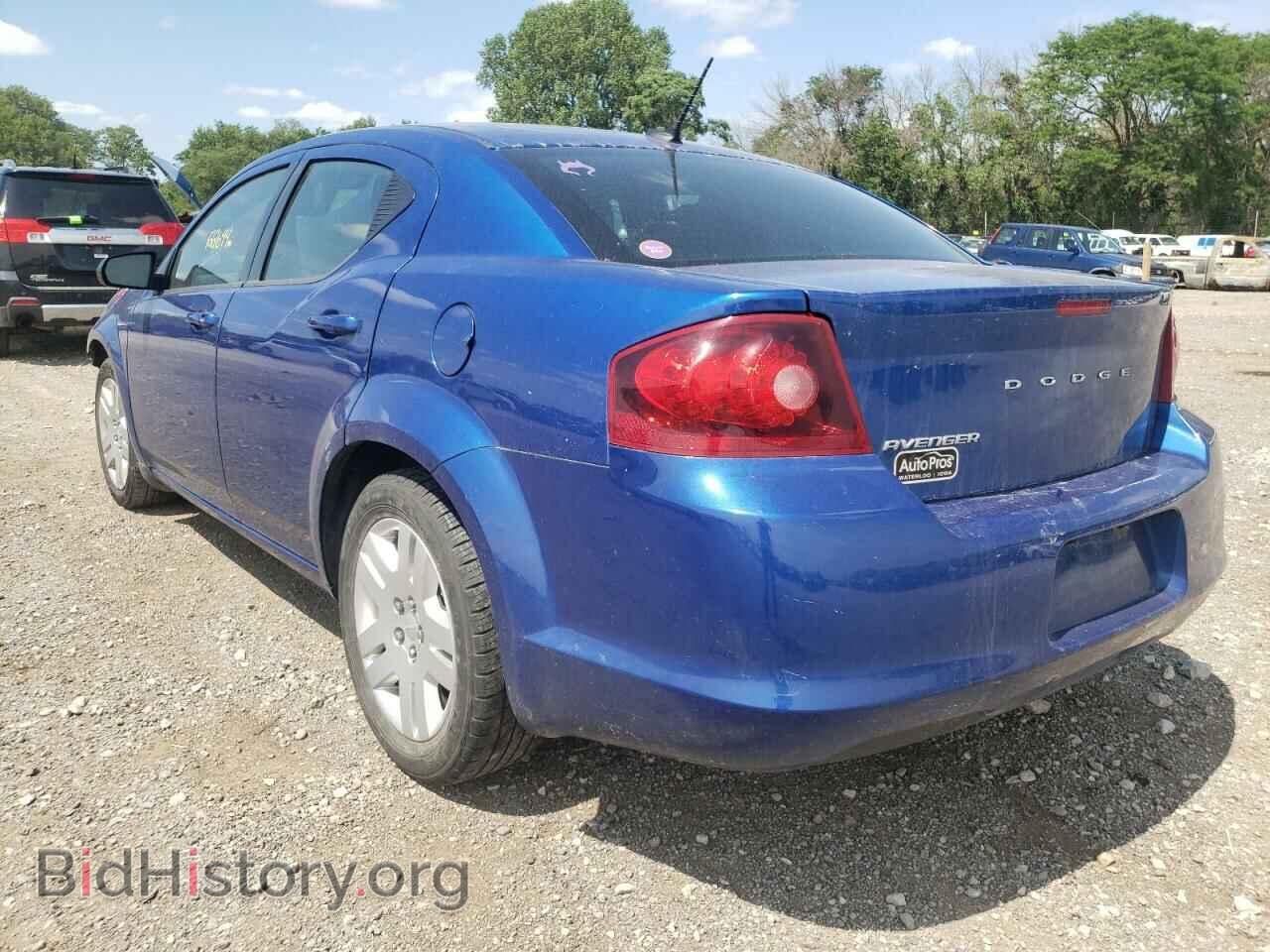 2014 DODGE AVENGER - VIN: 1C3CDZAB3EN147434 - Фото 3