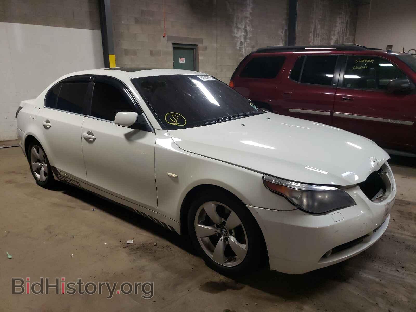 Photo WBANE53526CK83646 - BMW 5 SERIES 2006