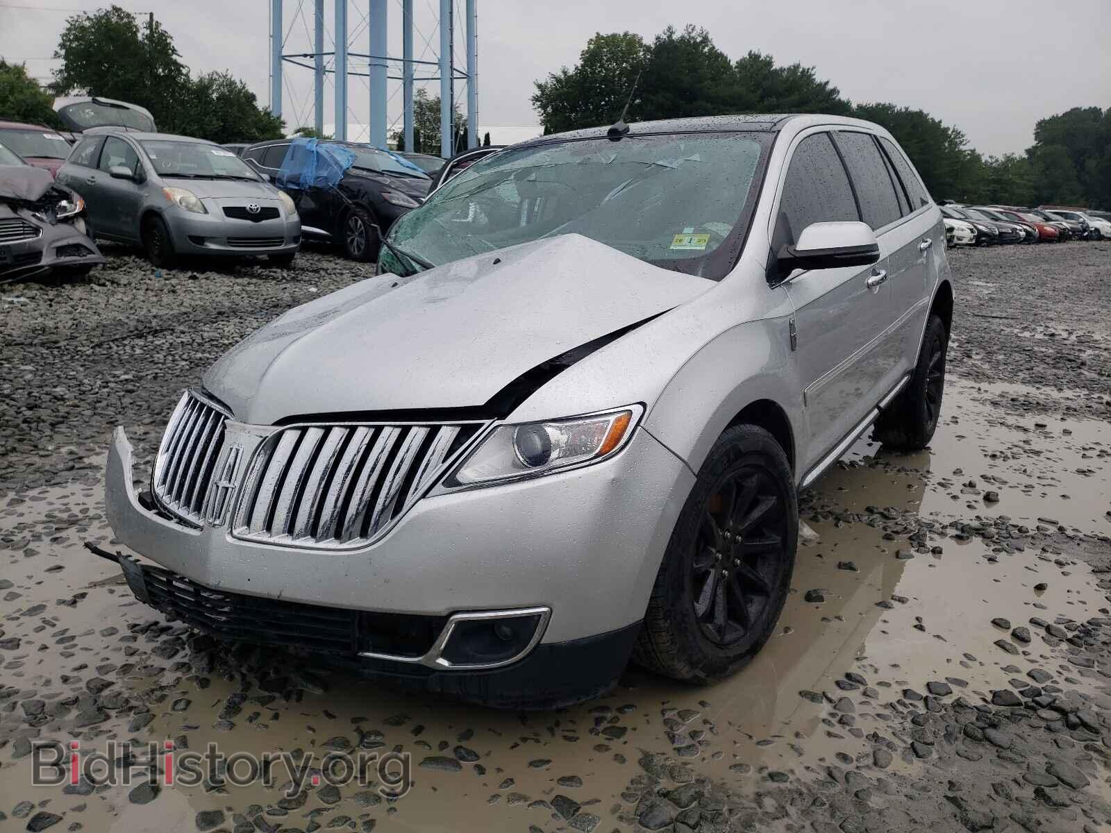 2012 LINCOLN MKX - VIN: 2LMDJ6JK8CBL08912 - Фото 2