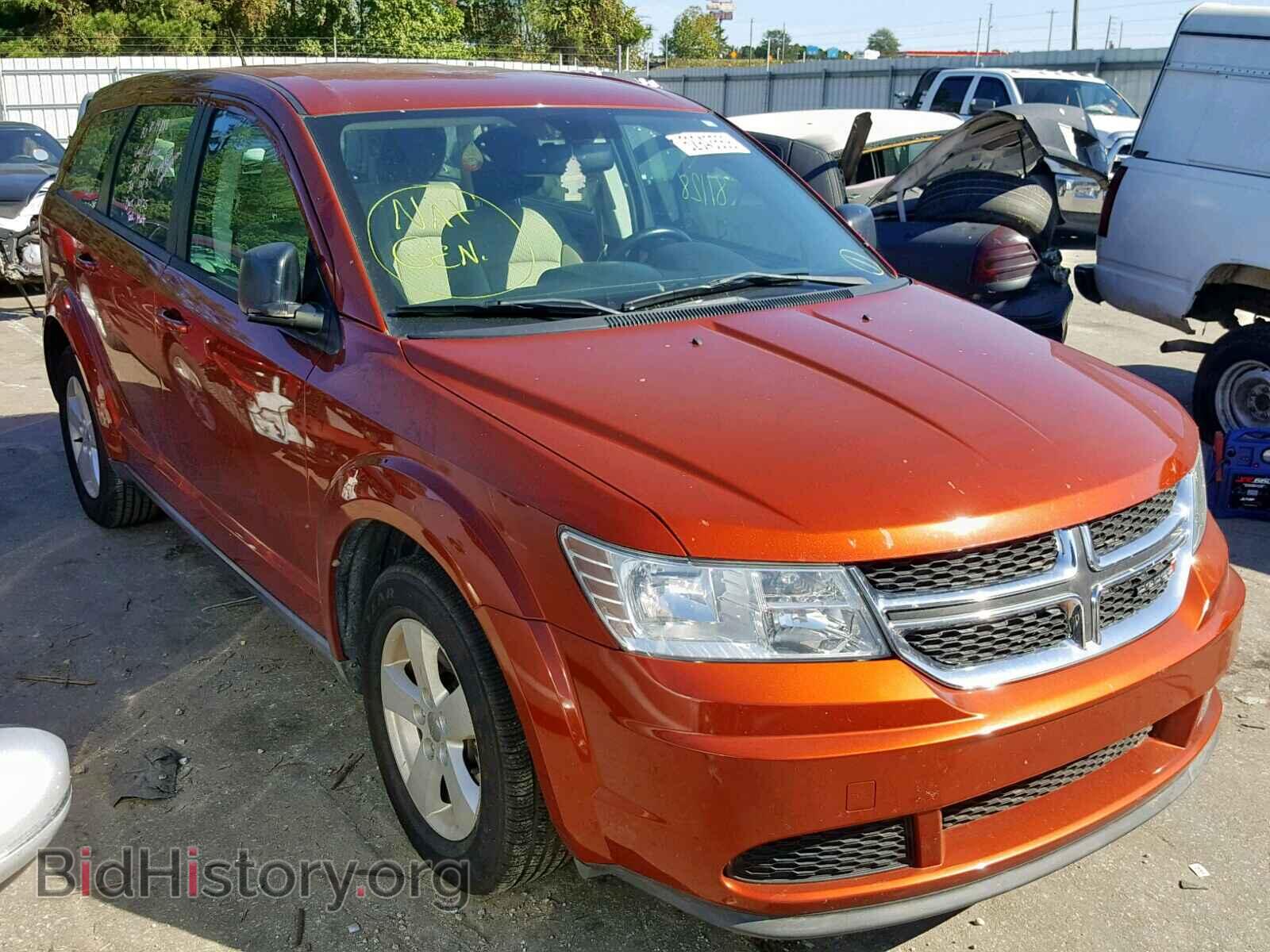 Фотография 3C4PDCAB7DT577184 - DODGE JOURNEY SE 2013