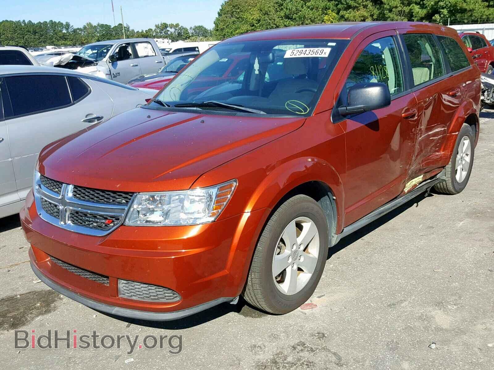 2013 DODGE JOURNEY SE - VIN: 3C4PDCAB7DT577184 - Фото 2