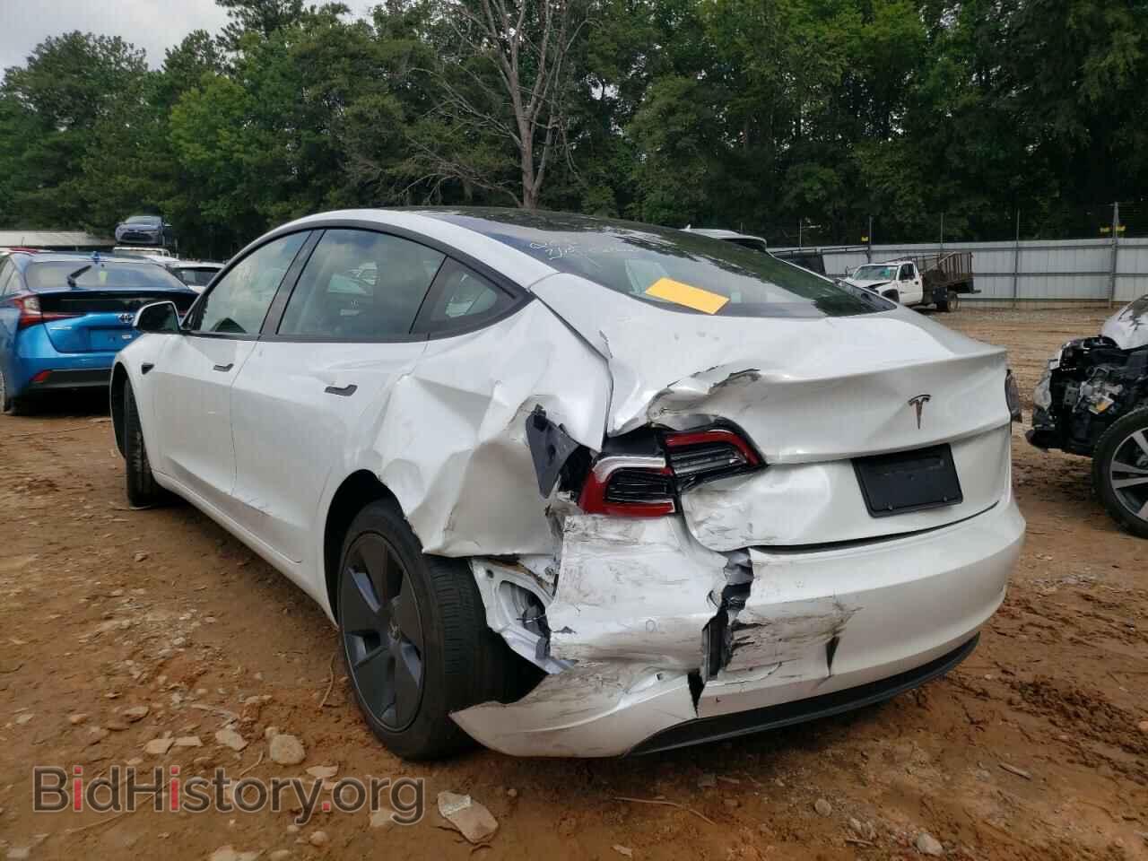 2022 TESLA MODEL 3 - VIN: 5YJ3E1EA9NF186197 - Фото 3