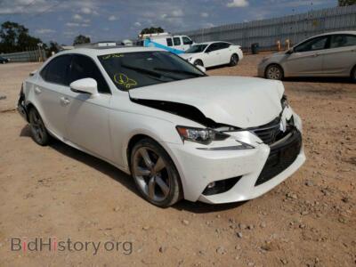 2015 Lexus IS IS 350, white — VIN JTHBE1D20F5017760, Copart