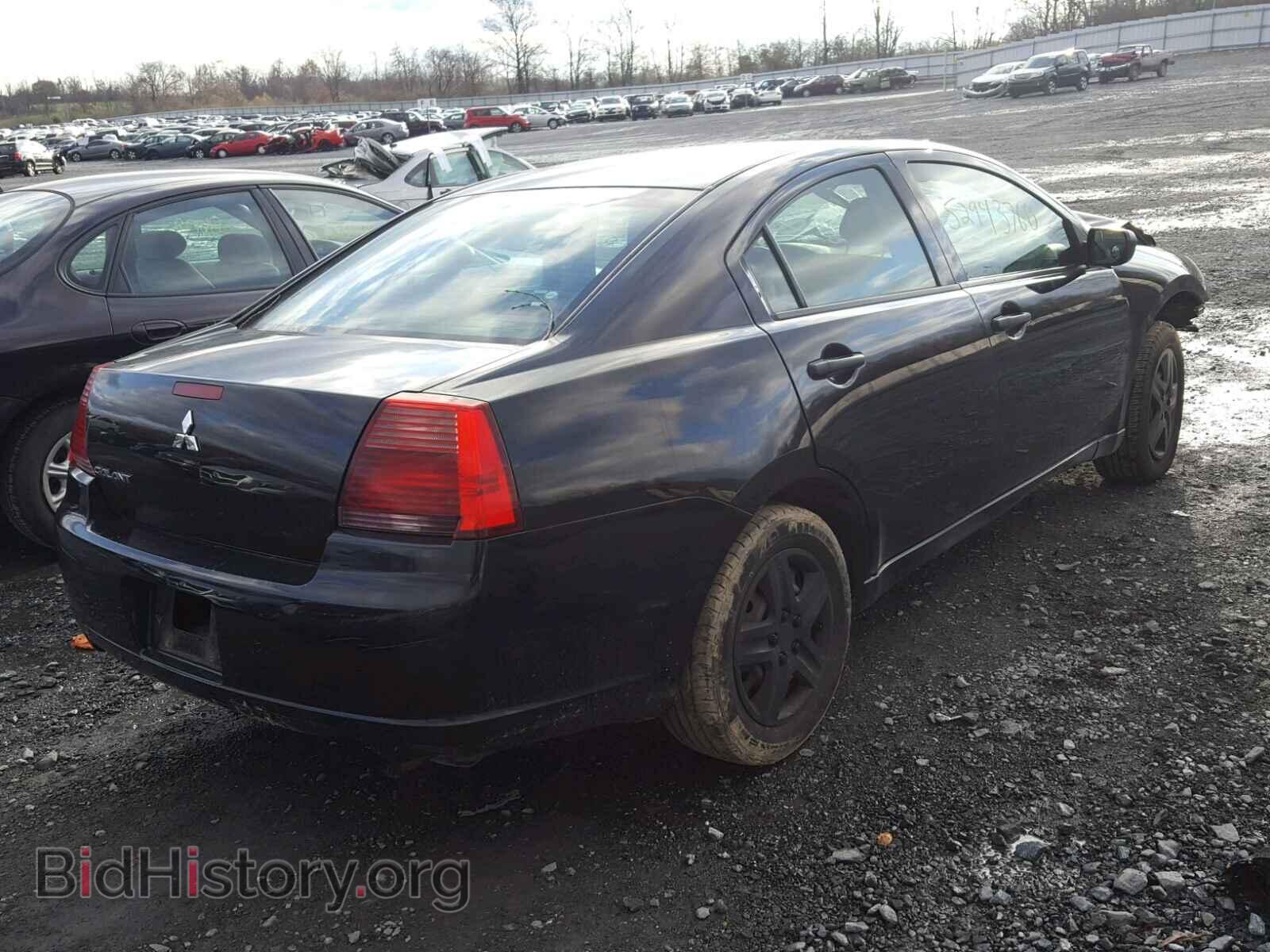2007 MITSUBISHI GALANT - VIN: 4A3AB26F37E024762 - Фото 4