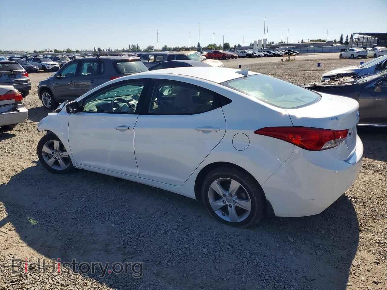 2013 HYUNDAI ELANTRA - VIN: 5NPDH4AEXDH314503 - Фото 2