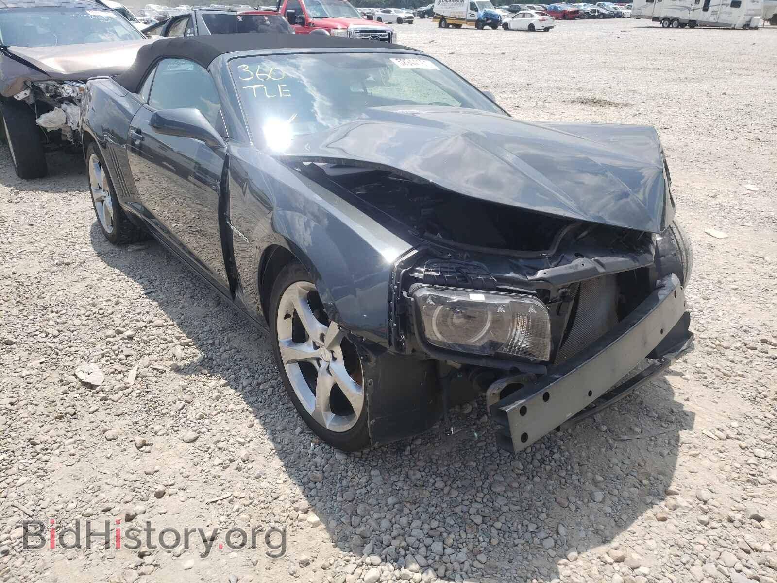 Photo 2G1FB3D35D9246878 - CHEVROLET CAMARO 2013